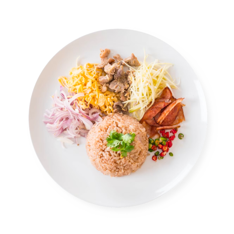 Shrimp-paste fried rice